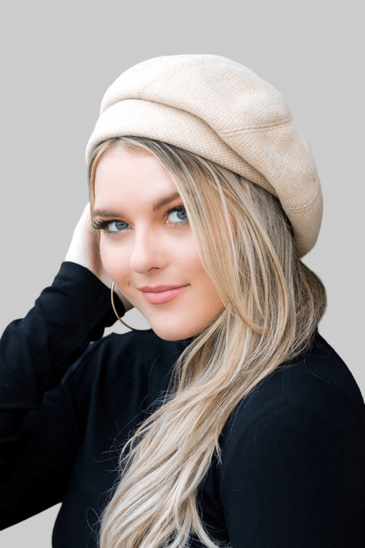 Fold Over Beret - Robbi & Angel