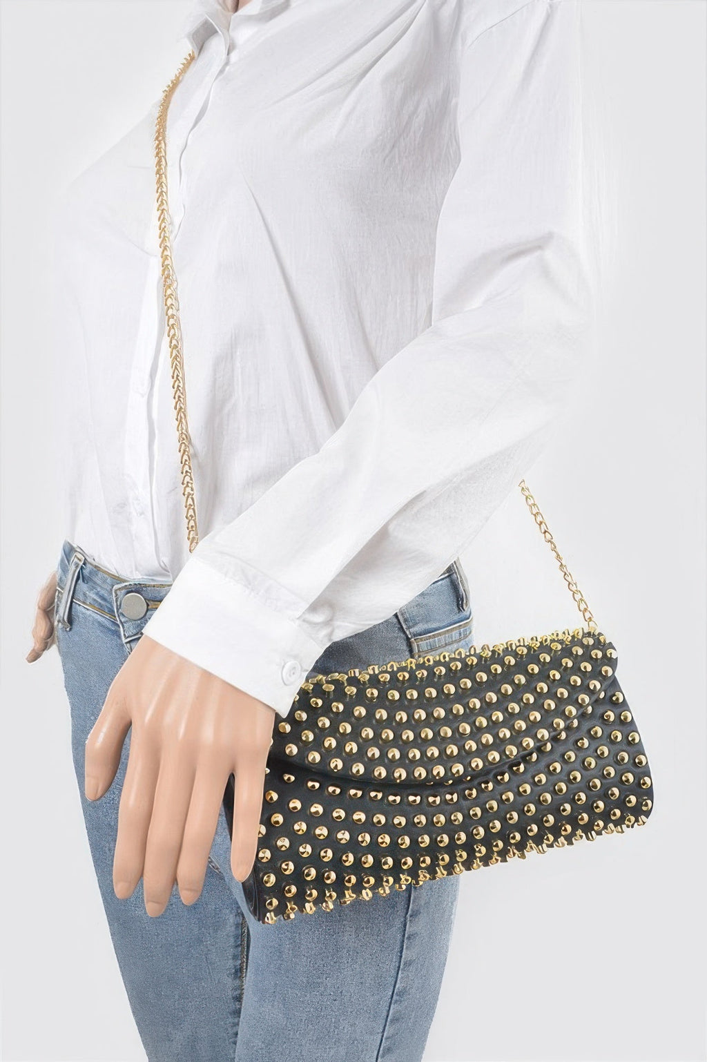 Full Studded Clutch - Robbi & Angel
