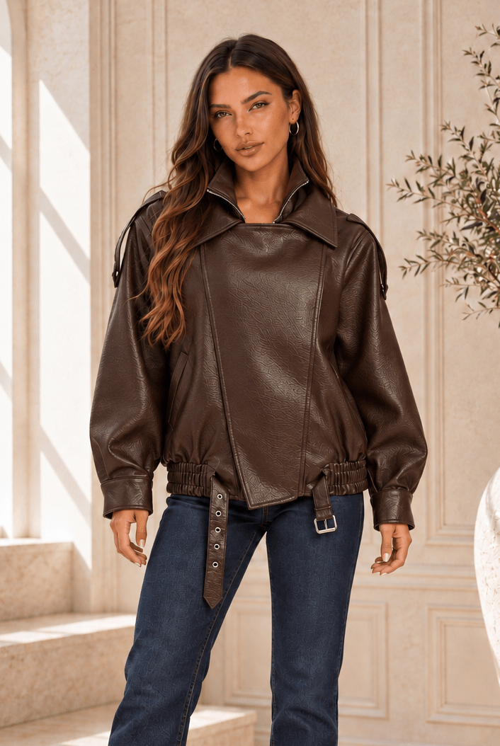 Gabriella Oversized Bomber Jacket - Robbi & Angel