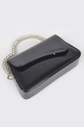 Glitter Rhinestone Handle Bag - Robbi & Angel