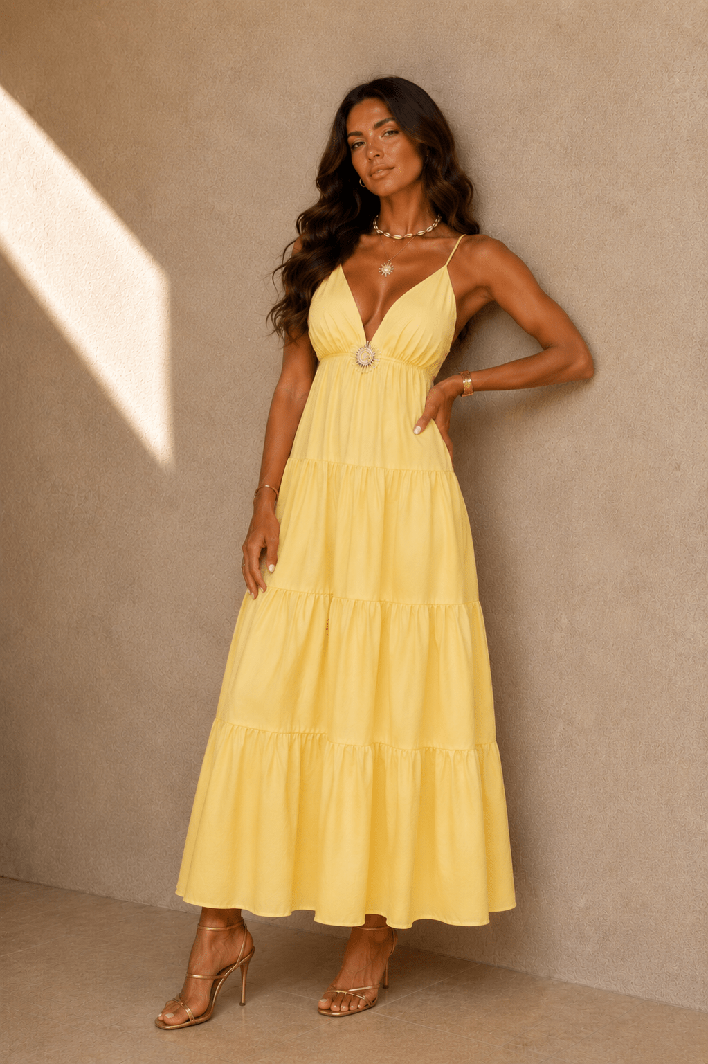 Guila High Waist Sleeveless Open Back - Robbi & Angel