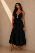 Guila High Waist Sleeveless Open Back - Robbi & Angel