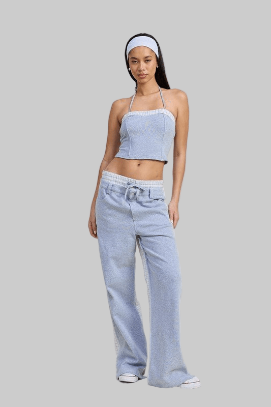 HALTER NECK CROPPED TOP - Robbi & Angel