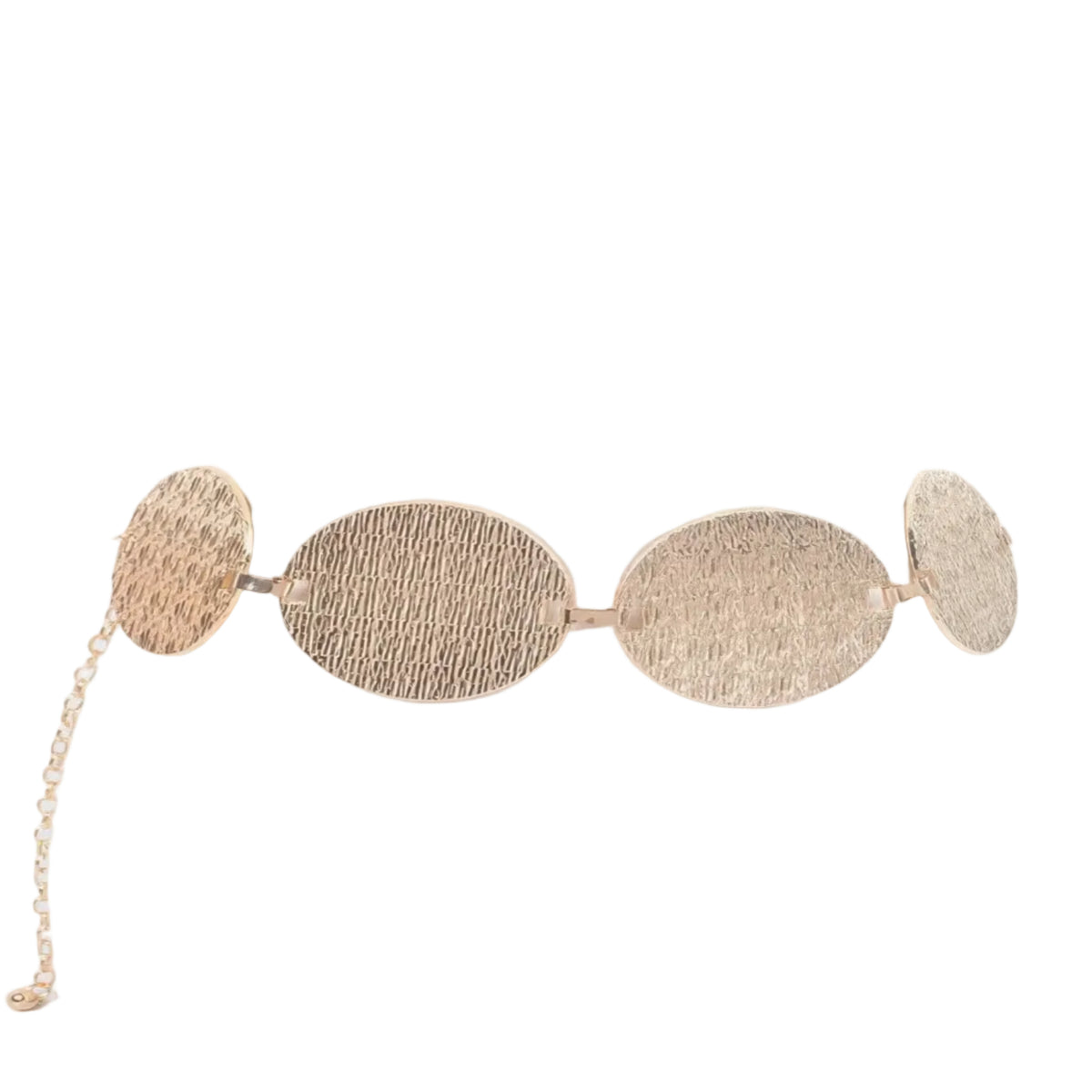 Izzie Iron Circular Plated Belt - Robbi & Angel