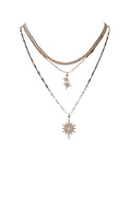 Jeweled Shining Stars Necklace - Robbi & Angel