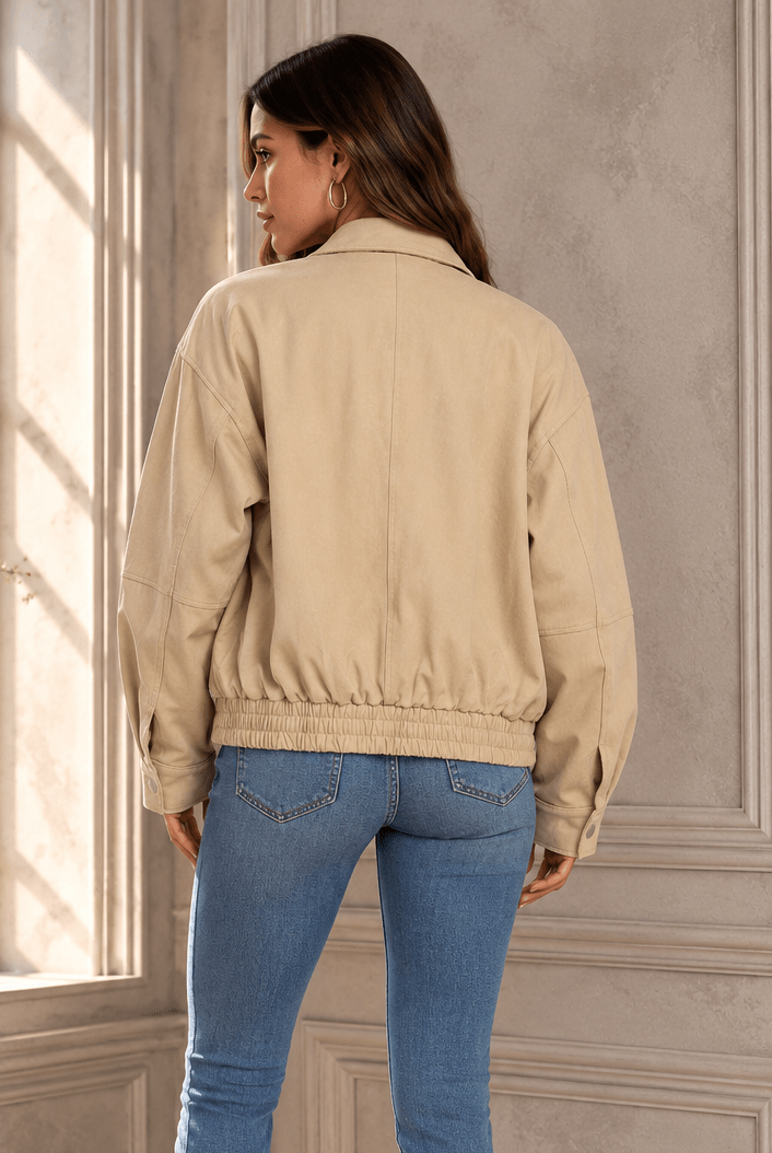 Juliana Oversized Bomber Jacket - Robbi & Angel