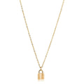 Lana Mini Lock Necklace - Robbi & Angel