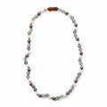 Laurel Fluorite + Moonstone + Rhodonite || Natural Gemstone Necklace - Robbi & Angel