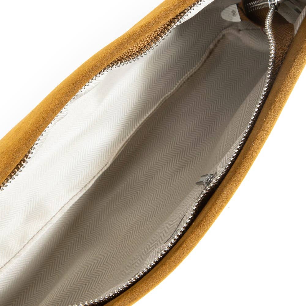 Lisa Modern Faux Suede Rectangle Bag