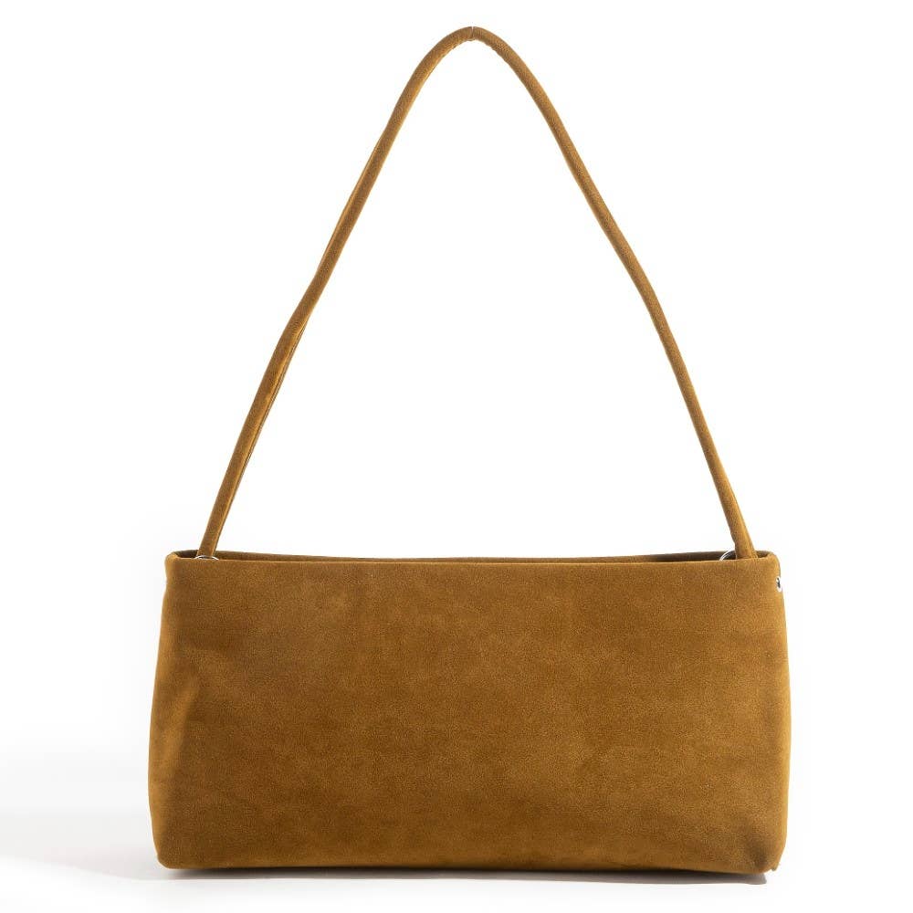 Lisa Modern Faux Suede Rectangle Bag