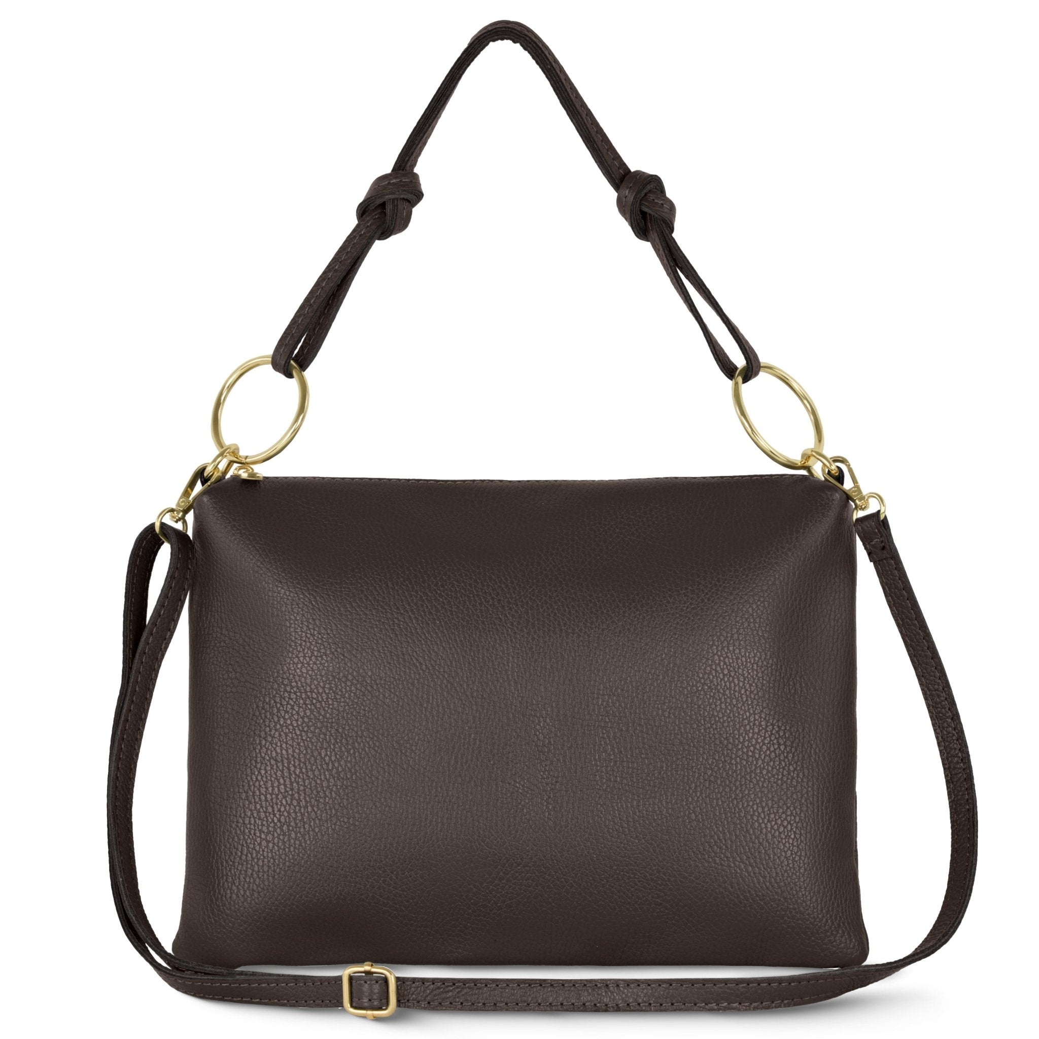 Livi Italian Full-Grain Leather Shoulder Bag - Robbi & Angel