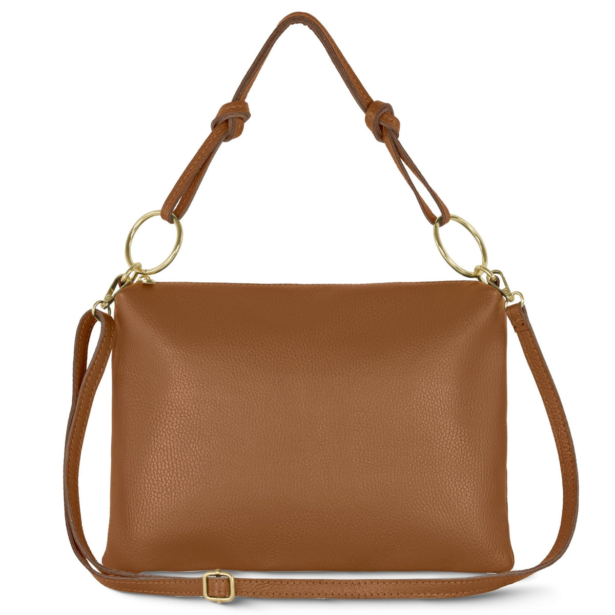 Livi Italian Full-Grain Leather Shoulder Bag - Robbi & Angel