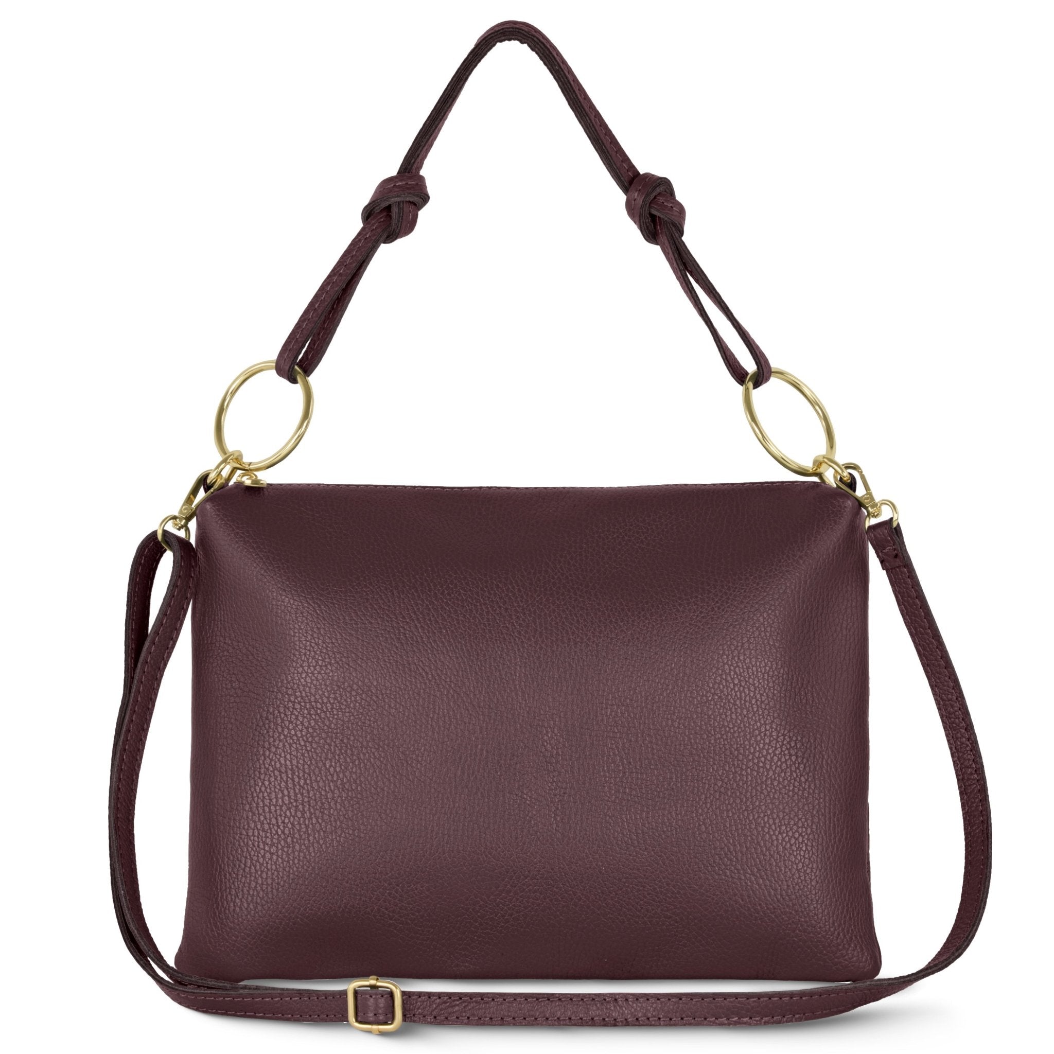 Livi Italian Full-Grain Leather Shoulder Bag - Robbi & Angel