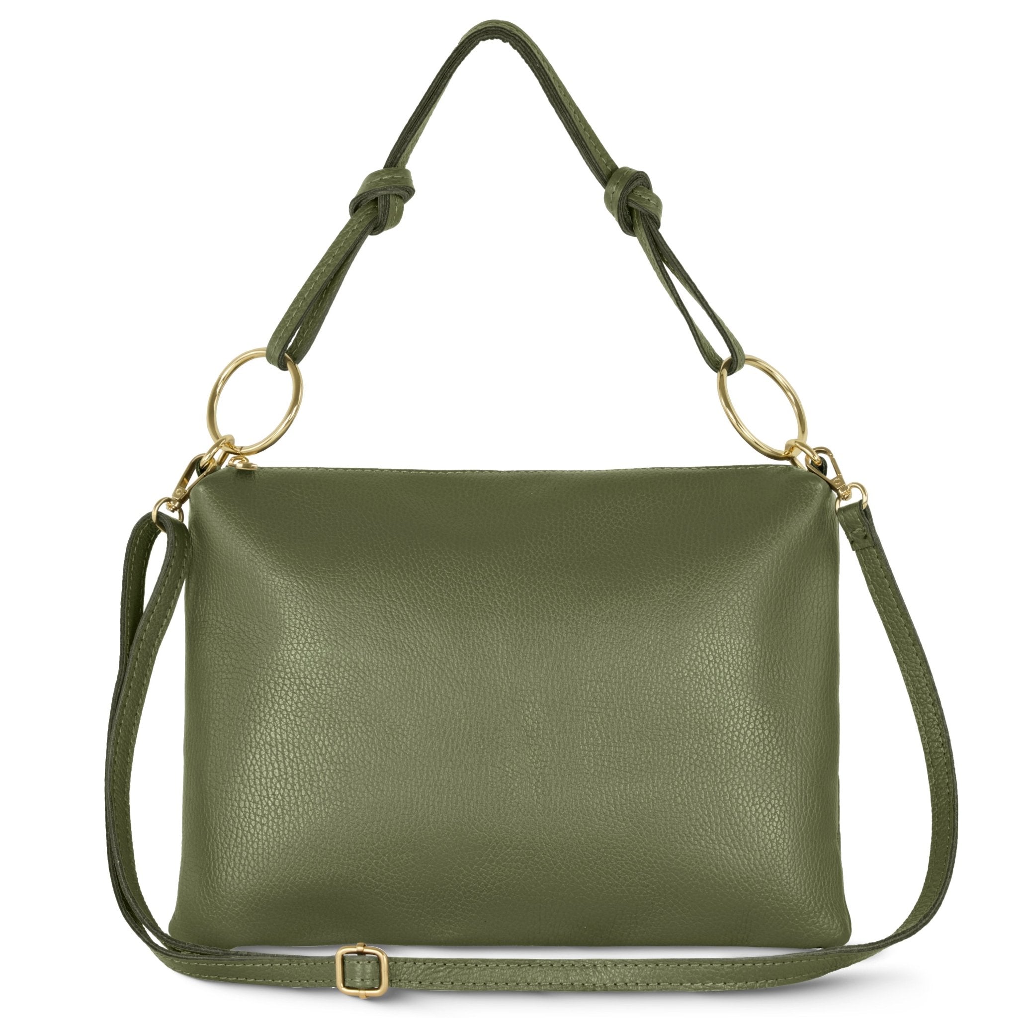 Livi Italian Full-Grain Leather Shoulder Bag - Robbi & Angel