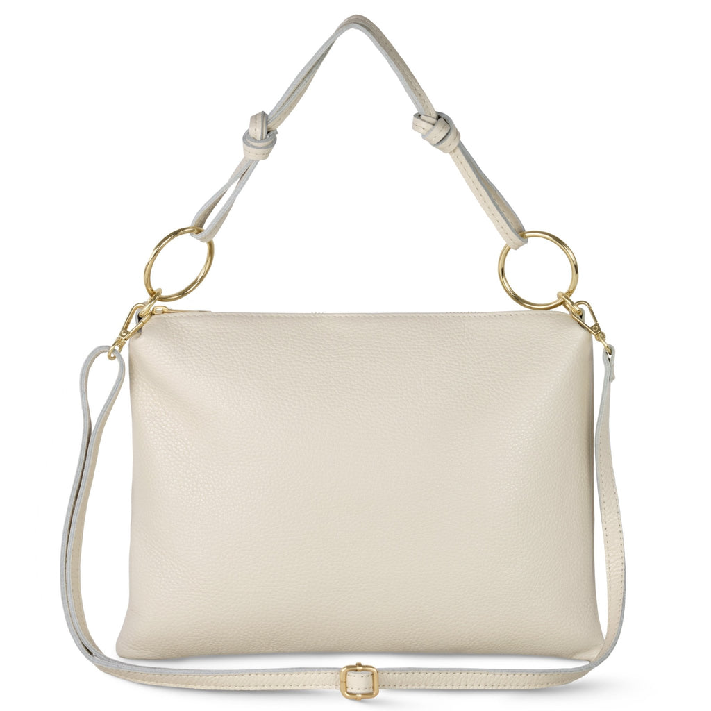 Livi Italian Full-Grain Leather Shoulder Bag - Robbi & Angel