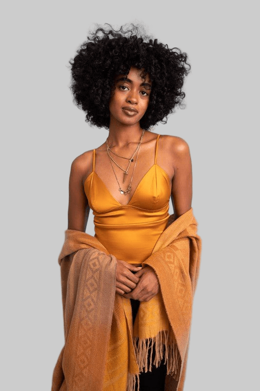 Longline Satin Top - Robbi & Angel