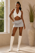 Lyra Mini Low-Rise Skirt - Robbi & Angel