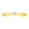 Marcelin Aurora Pave Cluster Cuff - Robbi & Angel