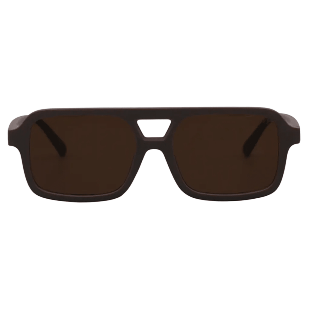 Marianne Brown Squared Sunglasses - Robbi & Angel