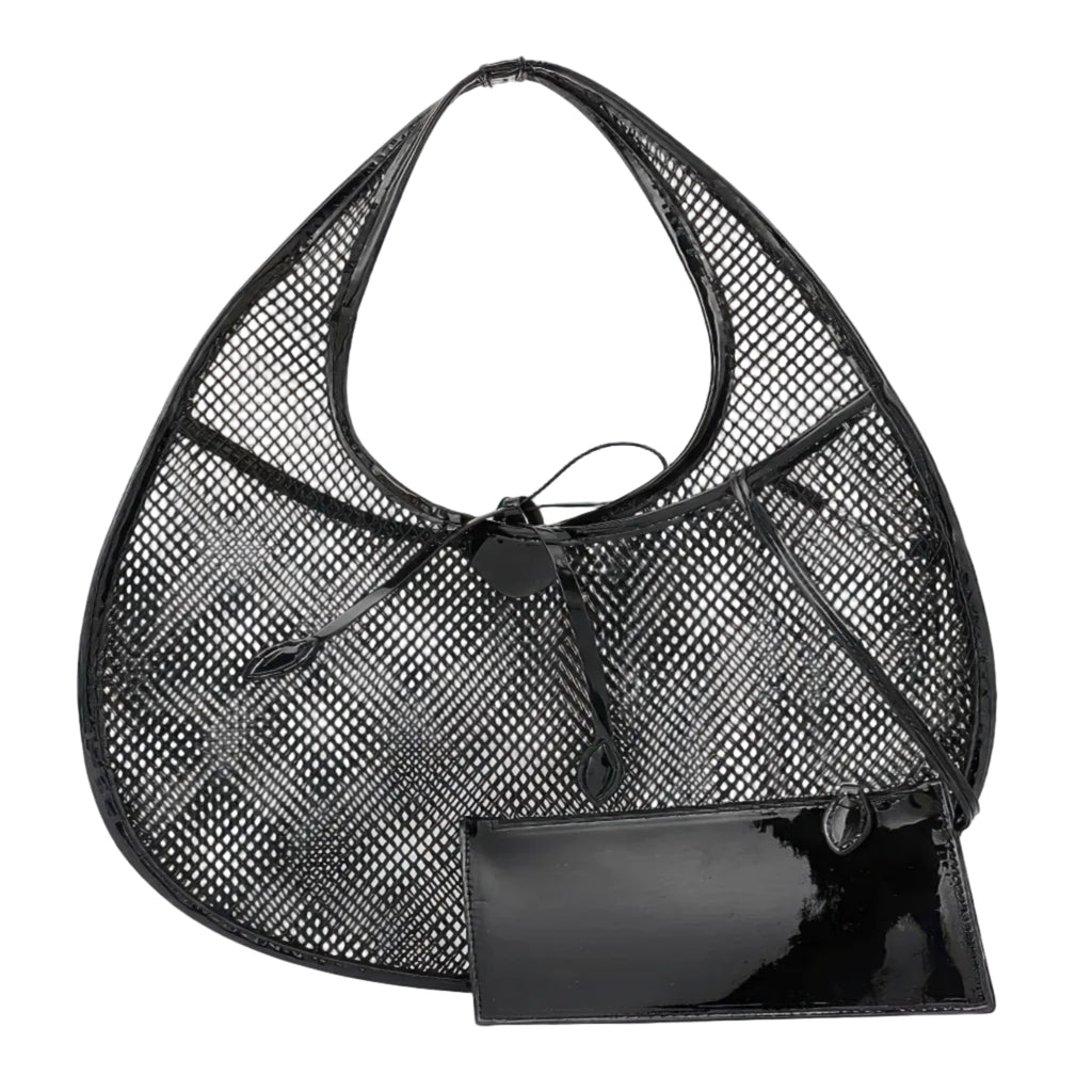 Mesh Tote With Detachable Pouch - Robbi & Angel