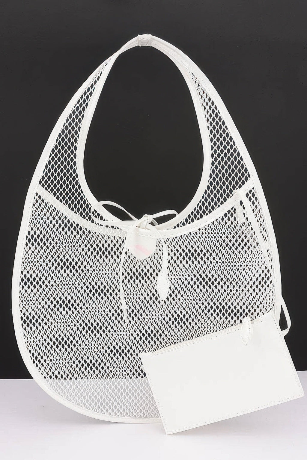 Mesh Tote With Detachable Pouch - Robbi & Angel