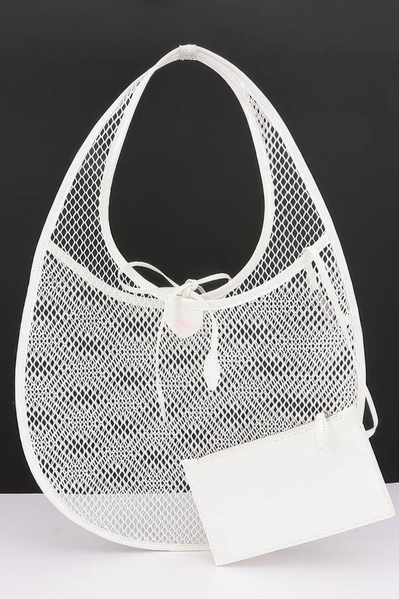 Mesh Tote With Detachable Pouch - Robbi & Angel