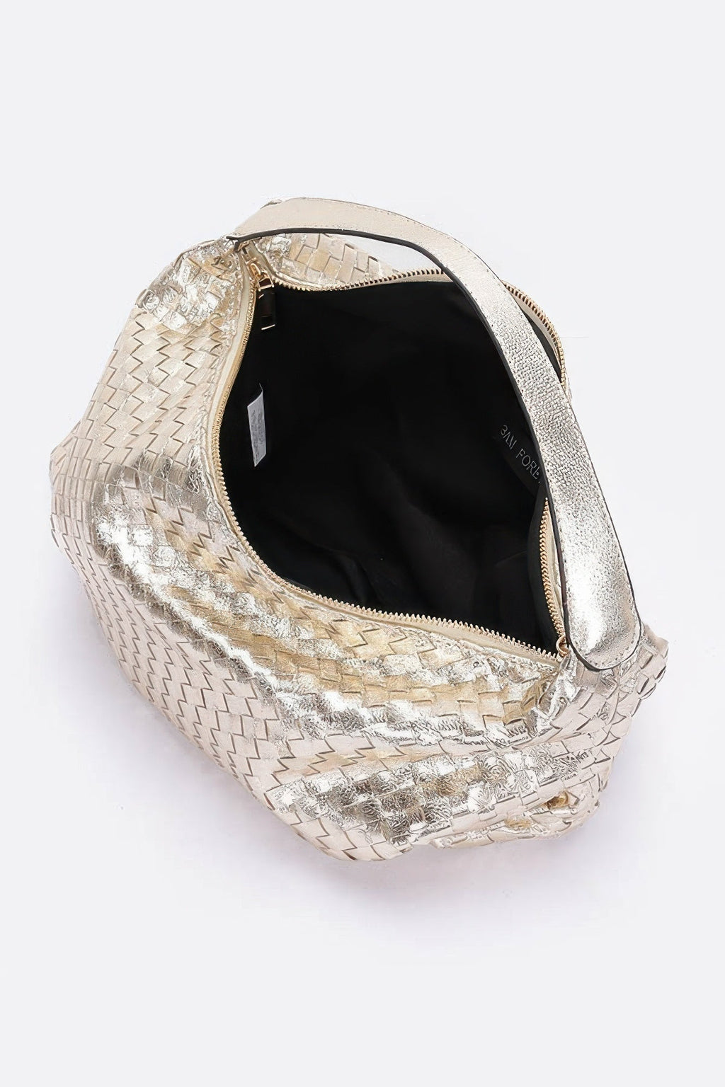 Metallic Braided Tote Bag - Robbi & Angel
