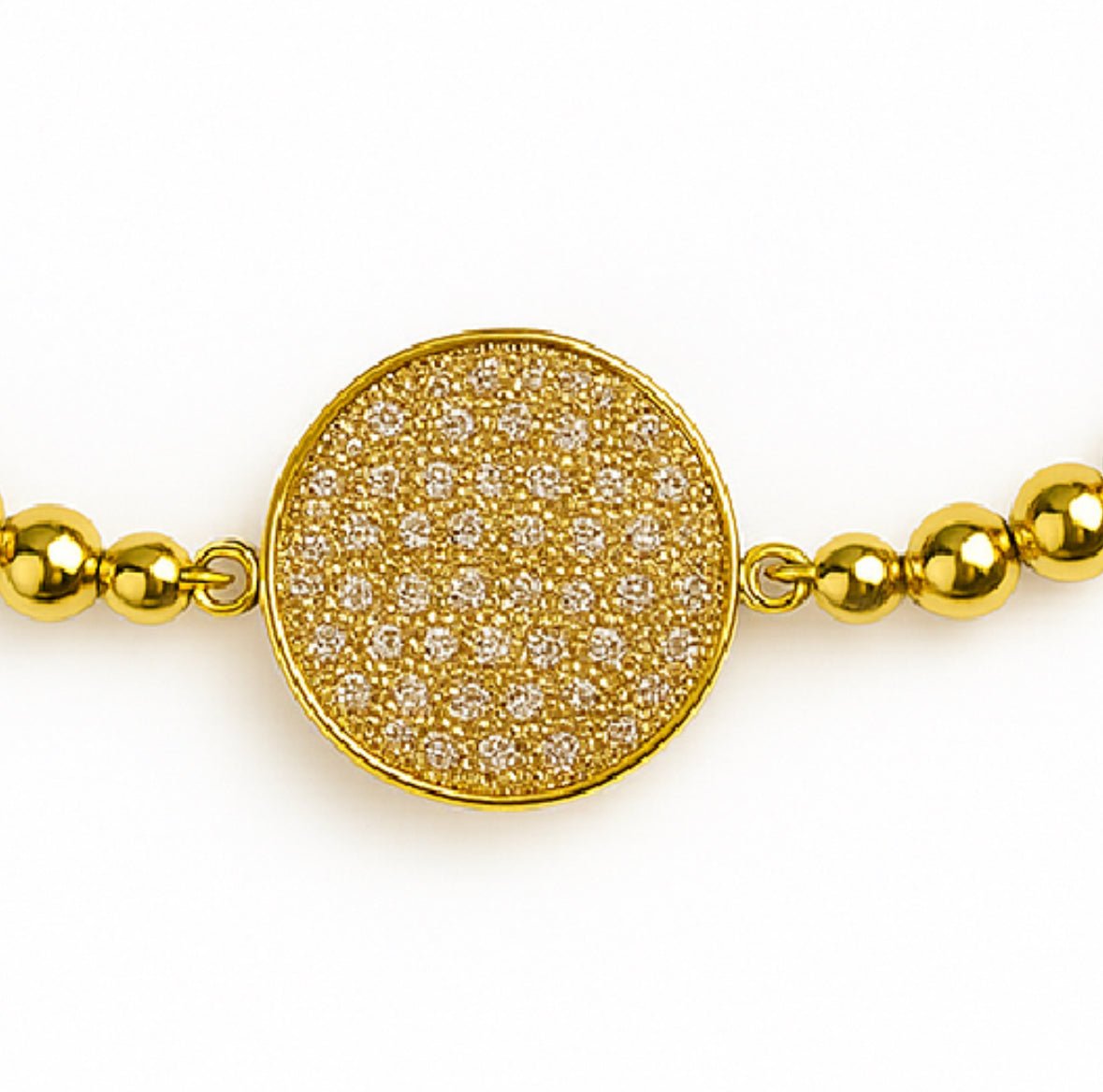 Mia Sparkling Medallion Bracelet - Robbi & Angel