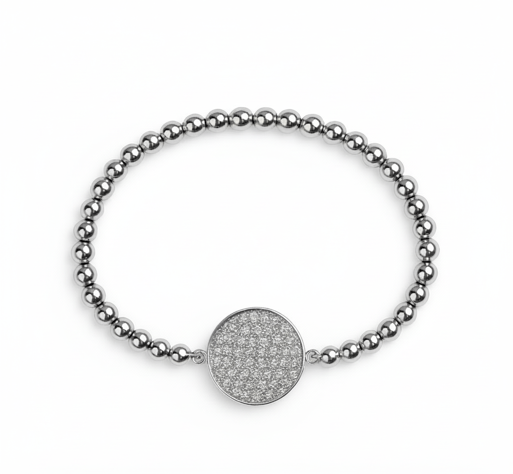 Mia Sparkling Medallion Bracelet - Robbi & Angel