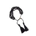 Midnight Tassel Drawstring Bracelet - Robbi & Angel