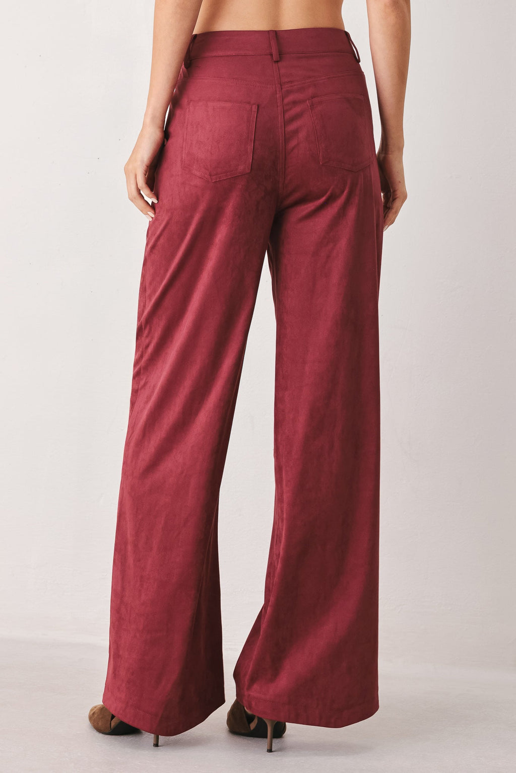 Misa Midnight Faux Suede Pants - Robbi & Angel