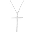 Moriah CZ Cross Necklace - Robbi & Angel