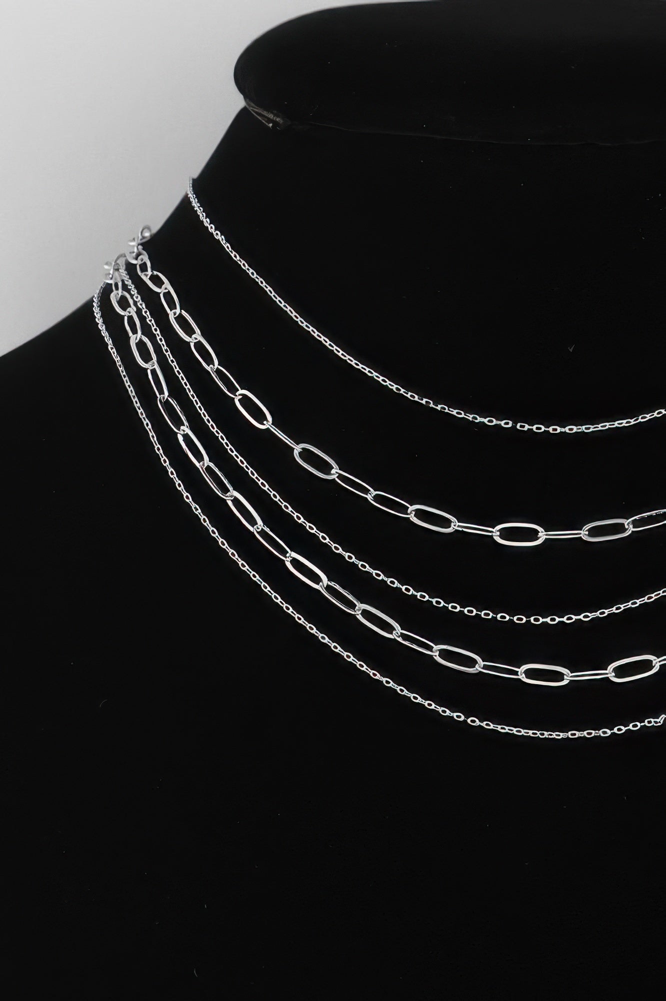 Multi Chain Necklace - Robbi & Angel