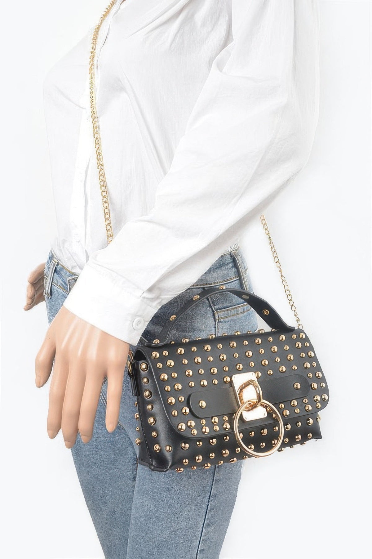 Multi Purpose Studded Clutch - Robbi & Angel