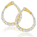 Naomi CZ Earring-Large - Robbi & Angel