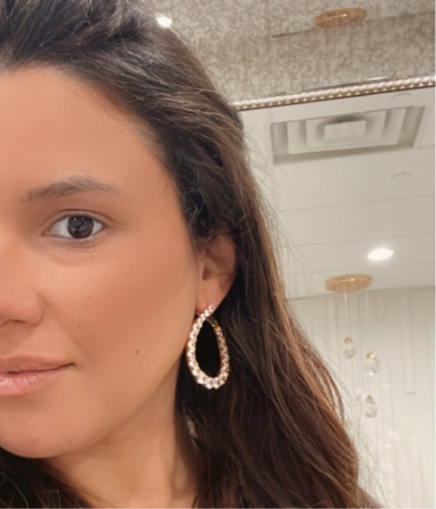 Naomi CZ Earring-Large - Robbi & Angel