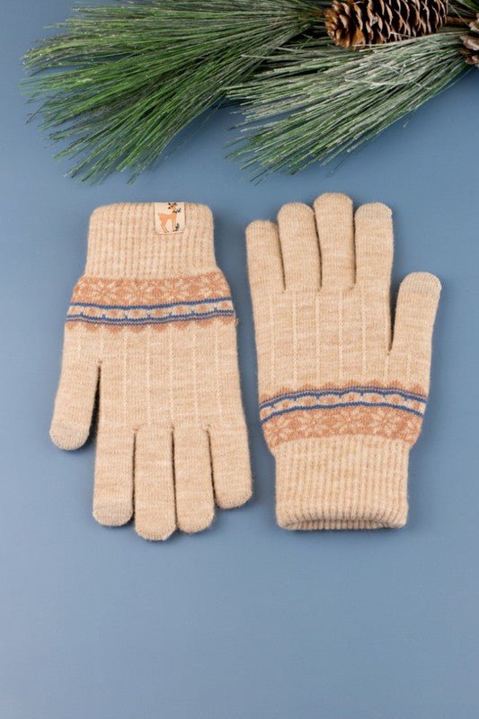 Nordic Accent Touch Gloves - Robbi & Angel