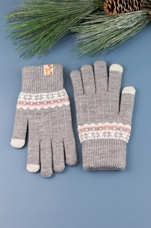 Nordic Accent Touch Gloves - Robbi & Angel