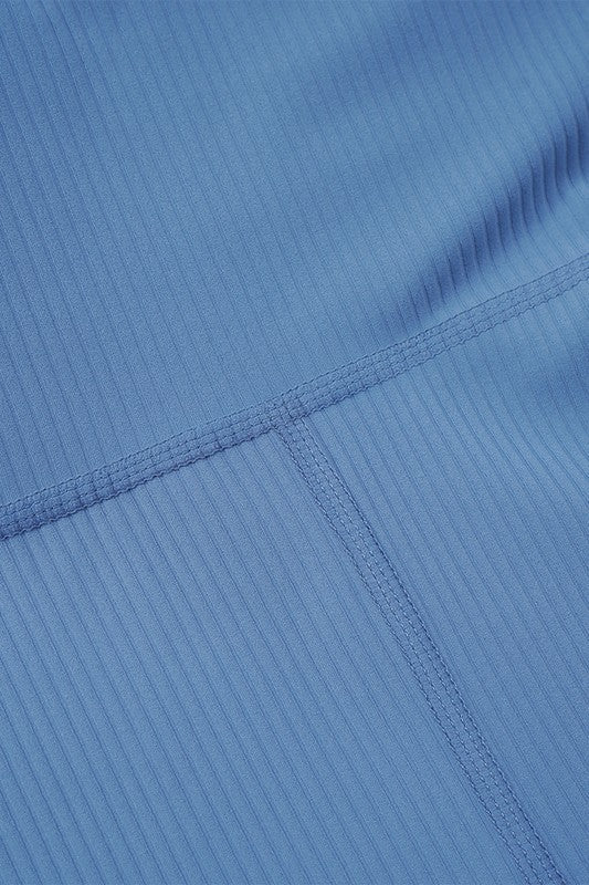 Oblique one - shoulder exercise fitness bodysuits - Robbi & Angel