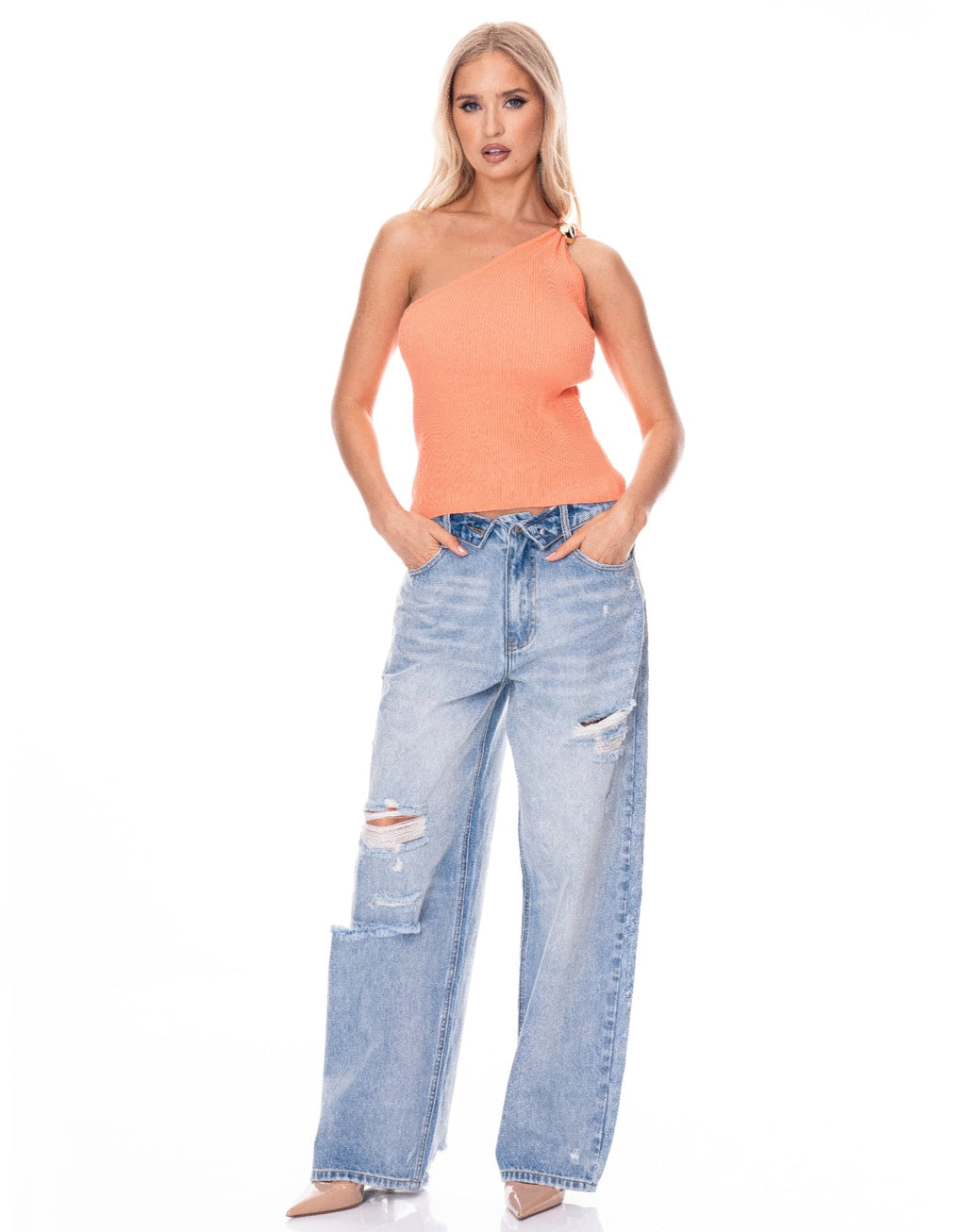 One Shoulder Top - Robbi & Angel
