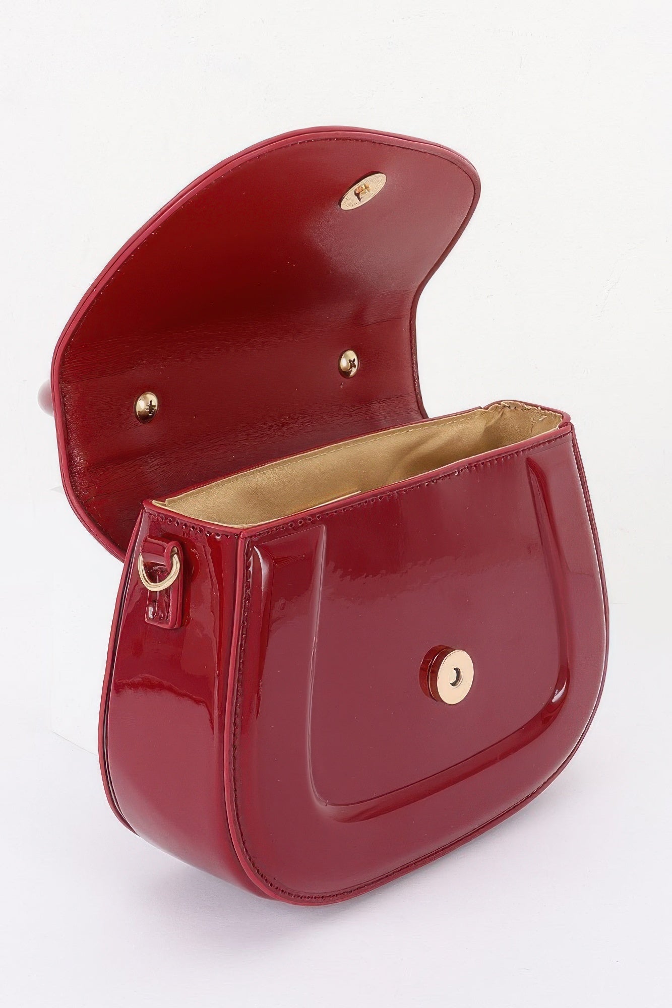 Patent Leather Top Handle Bag - Robbi & Angel