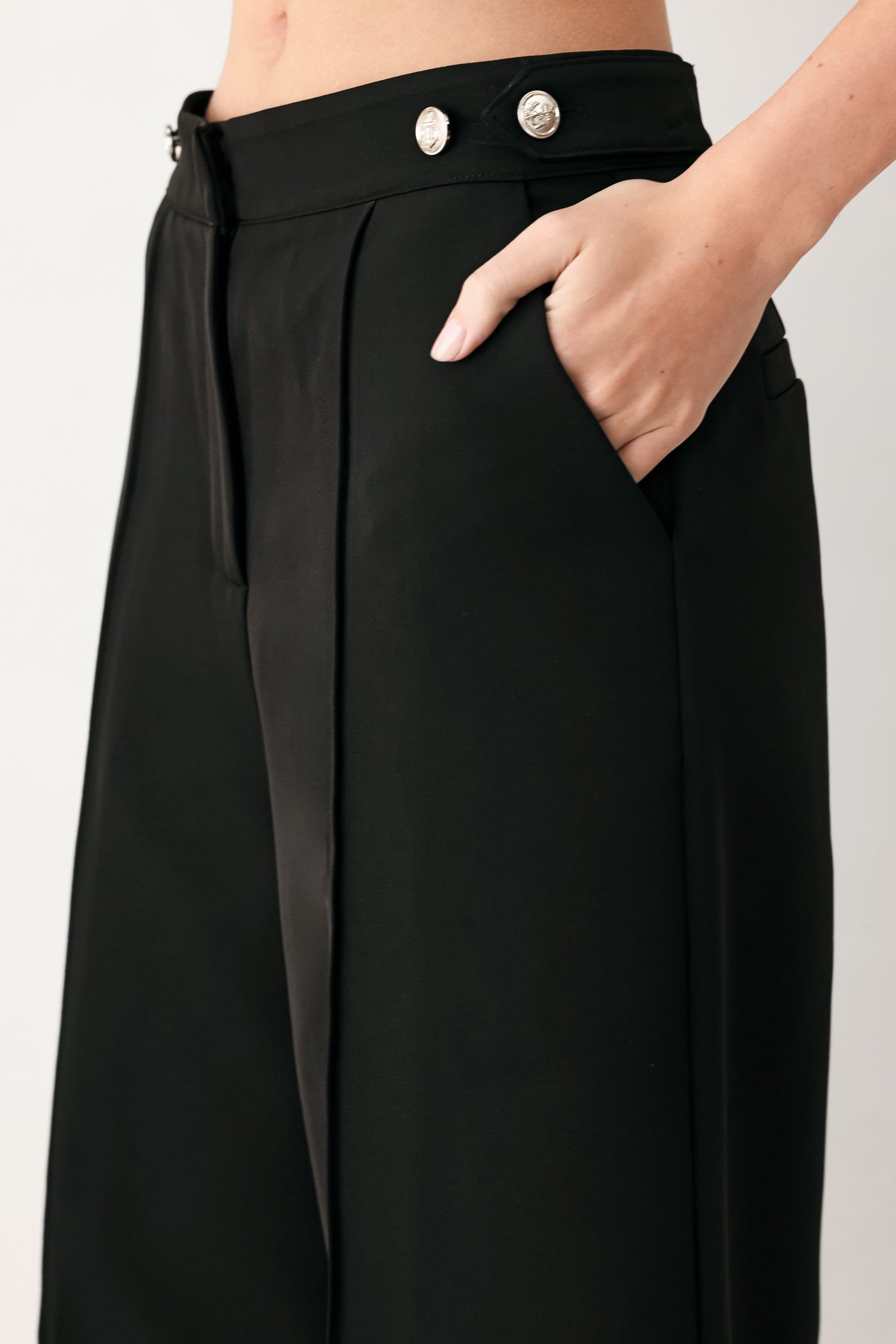 Pina Palazzo Woven Pants - Robbi & Angel