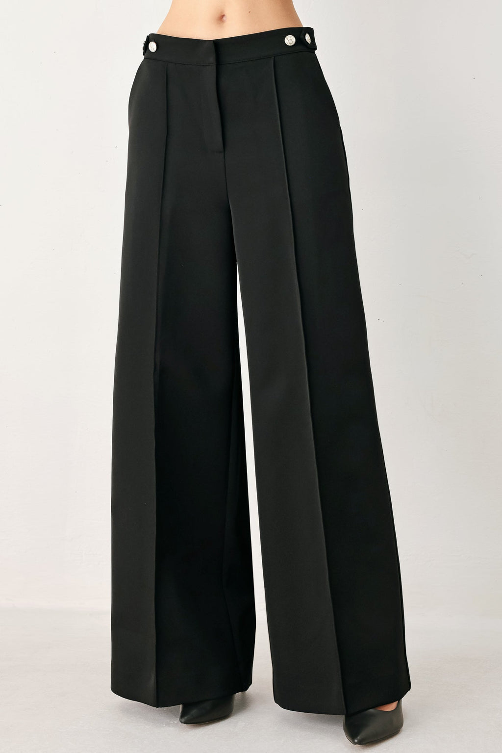 Pina Palazzo Woven Pants - Robbi & Angel