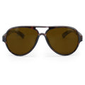Poseidon Brown Tortoise – Tangle-Free Floating Aviators - Robbi & Angel