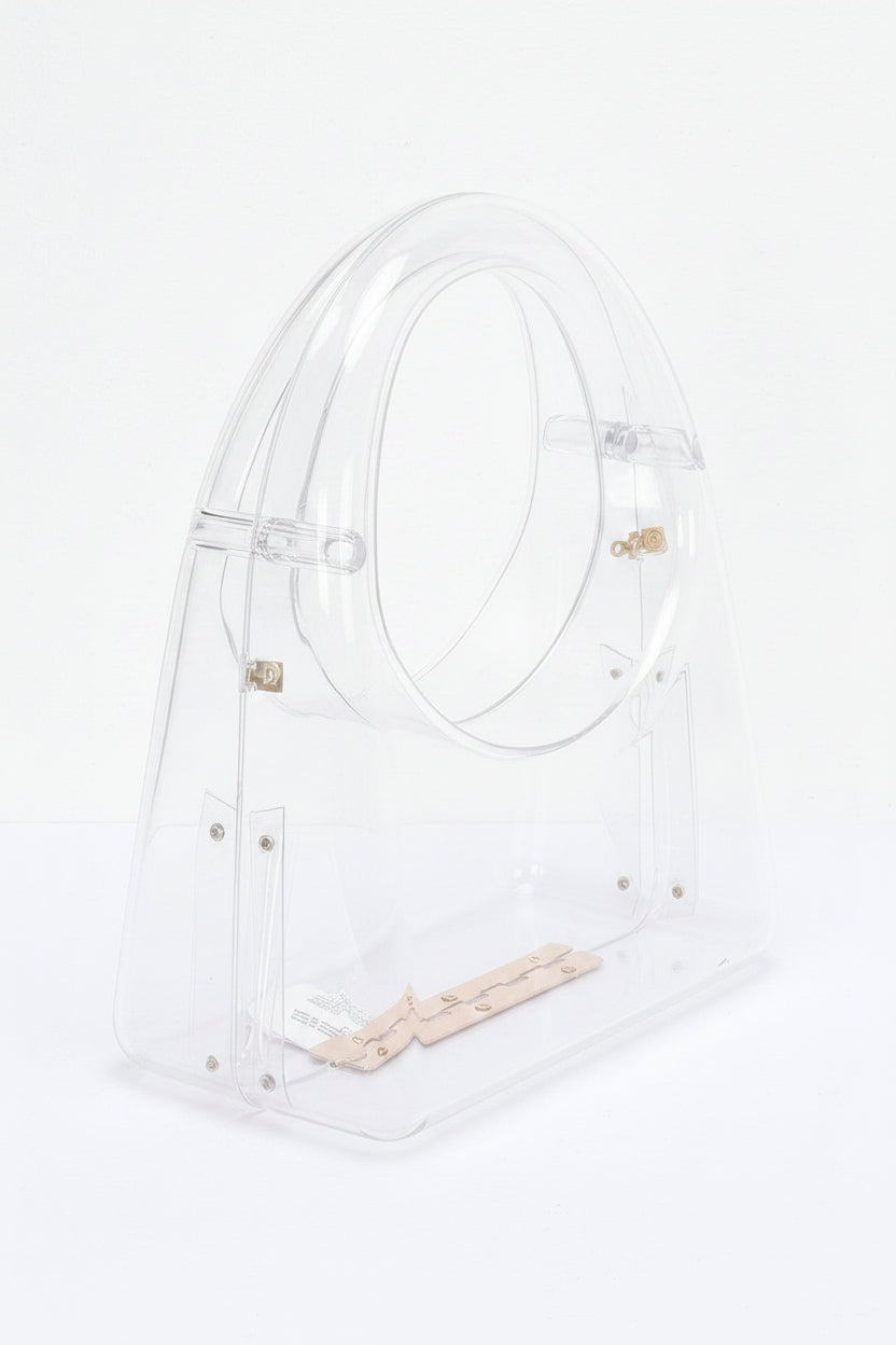 Rachael Transparent Acrylic Clutch - Robbi & Angel