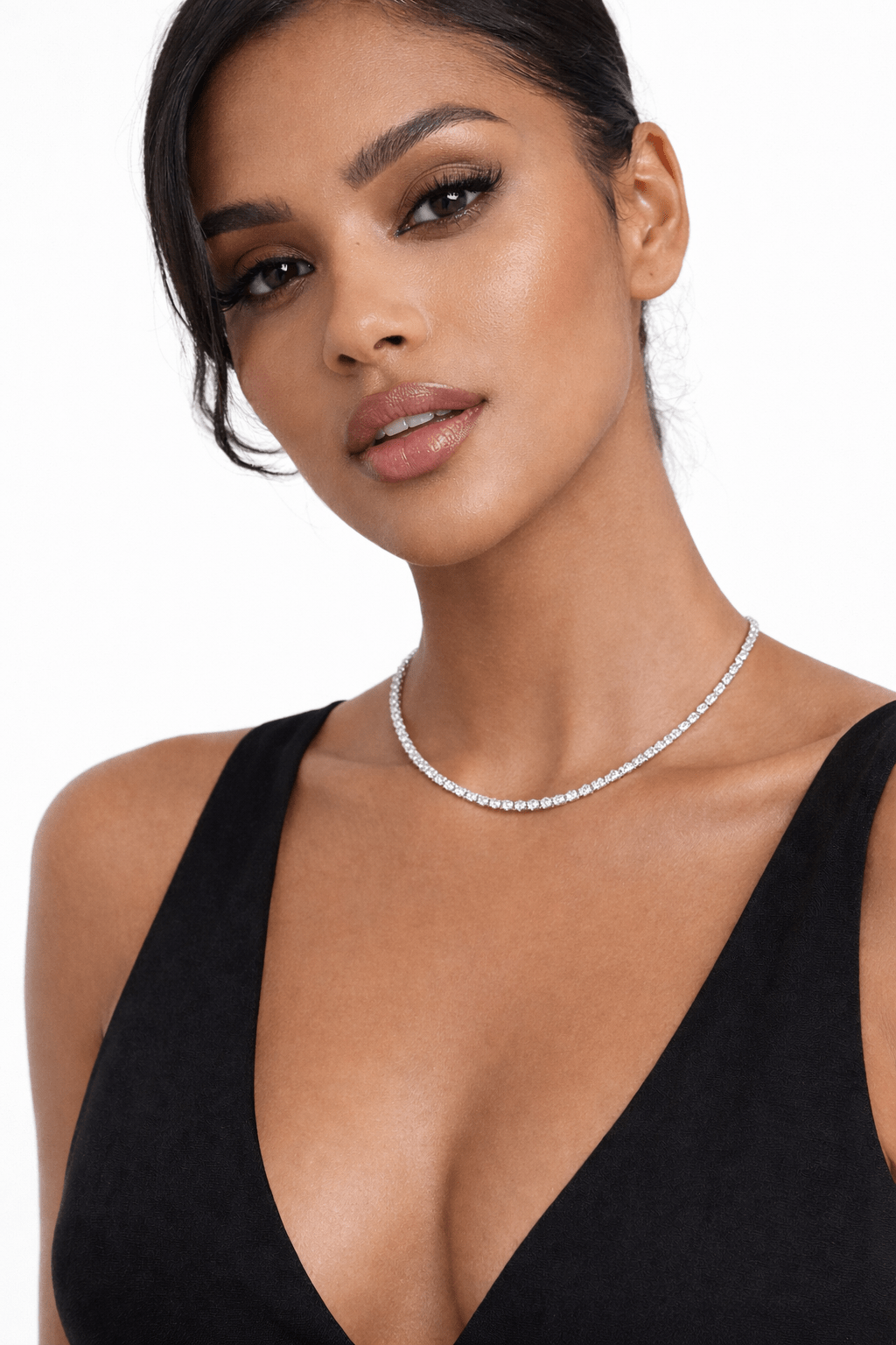 Rachel Tennis Statement Necklace - Robbi & Angel