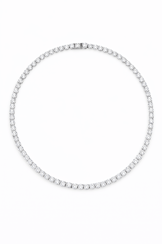 Rachel Tennis Statement Necklace - Robbi & Angel