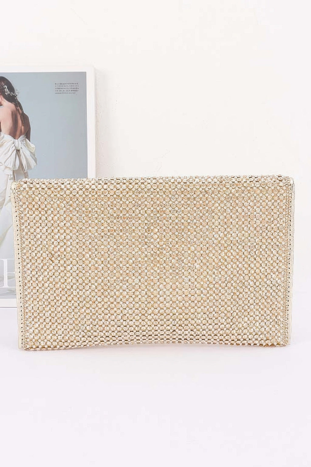 Rhinestone Envelope Party Clutch - Robbi & Angel