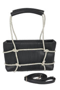 Rhinestone Strap Zip Clutch Bag - Robbi & Angel