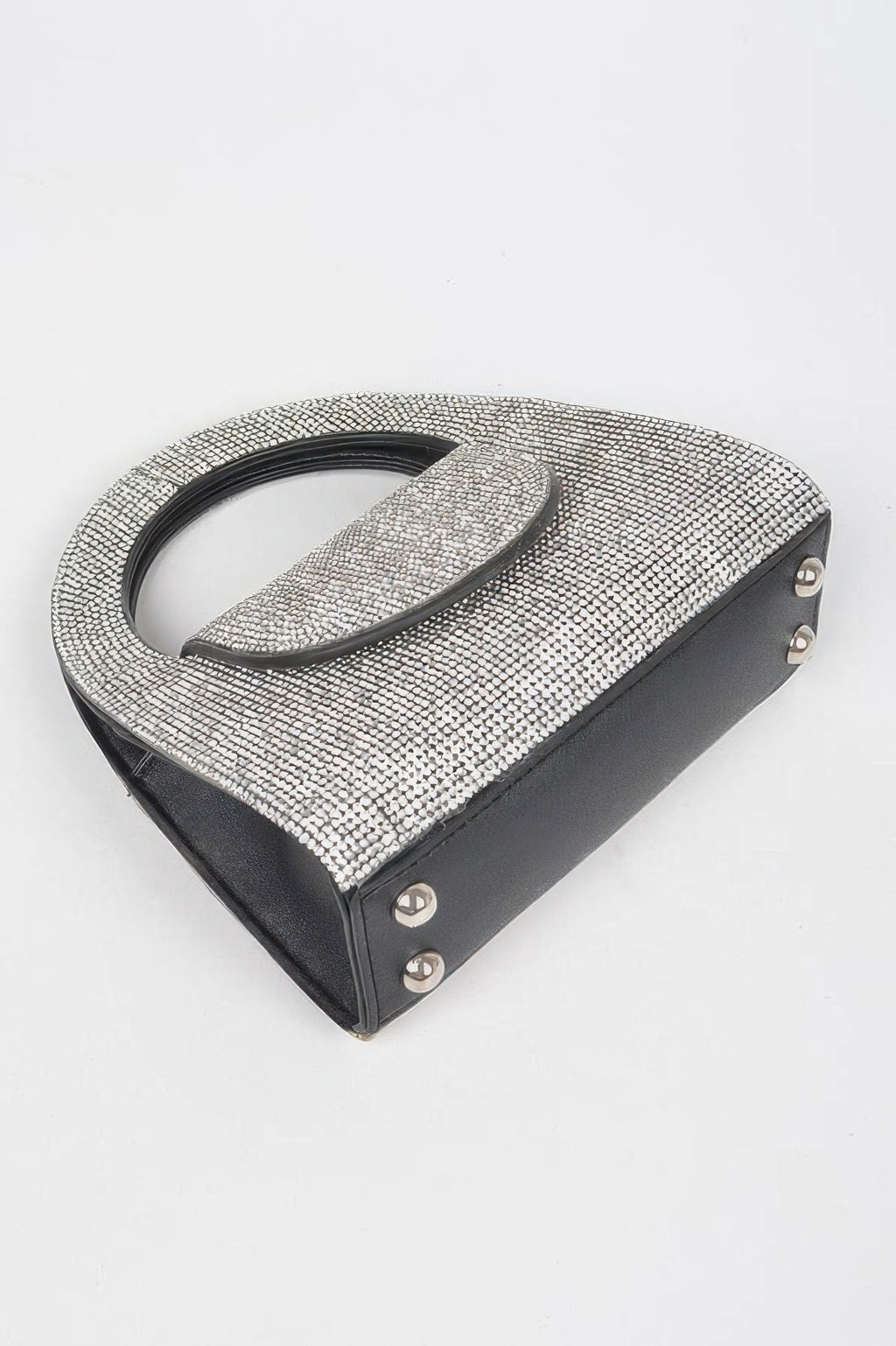 Rhinestone Top Handle Bag - Robbi & Angel